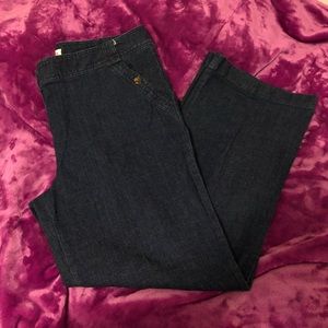 Straight leg jeans